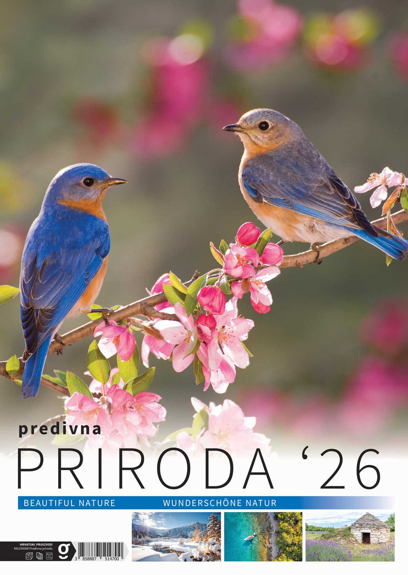Promotivni zidni kalendar Priroda