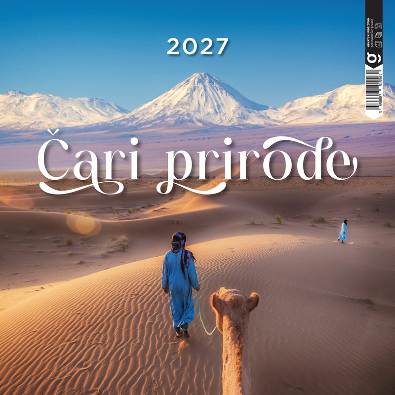 Promotivni zidni kalendar Čari prirode