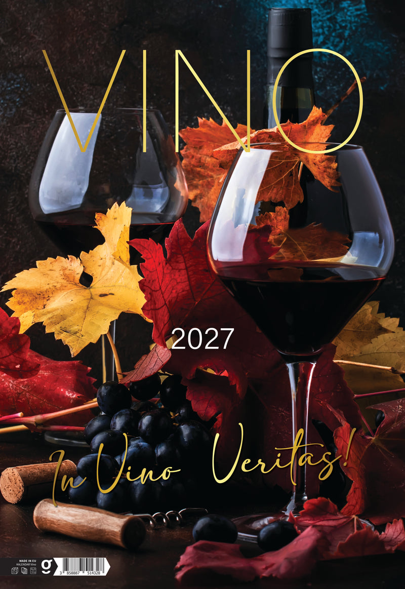 Promotivni zidni kalendar In Vino Veritas