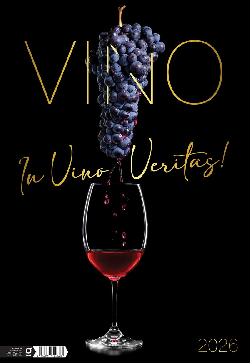 Promotivni zidni kalendar In Vino Veritas