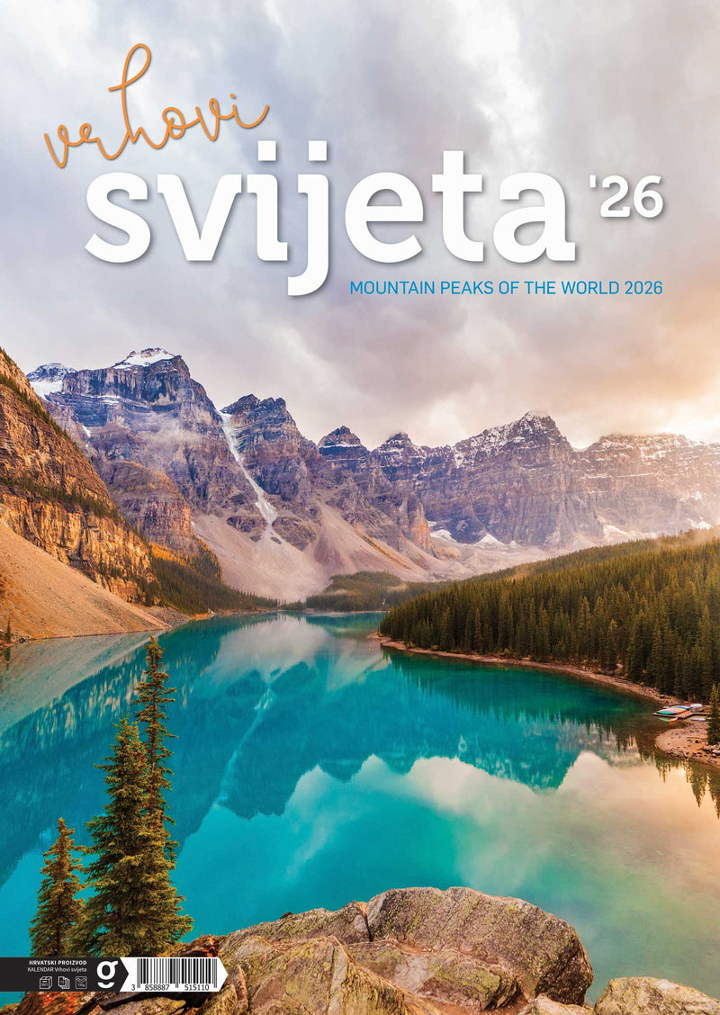Promotivni zidni kalendar In Vrhovi svijeta