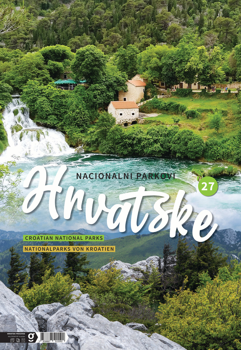 Promotivni zidni kalendar Nacionalni parkovi Hrvatske