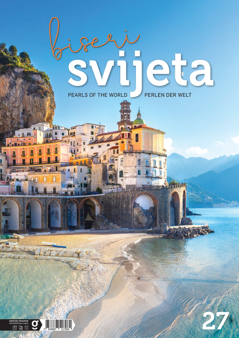 Promotivni zidni kalendar Biseri svijeta