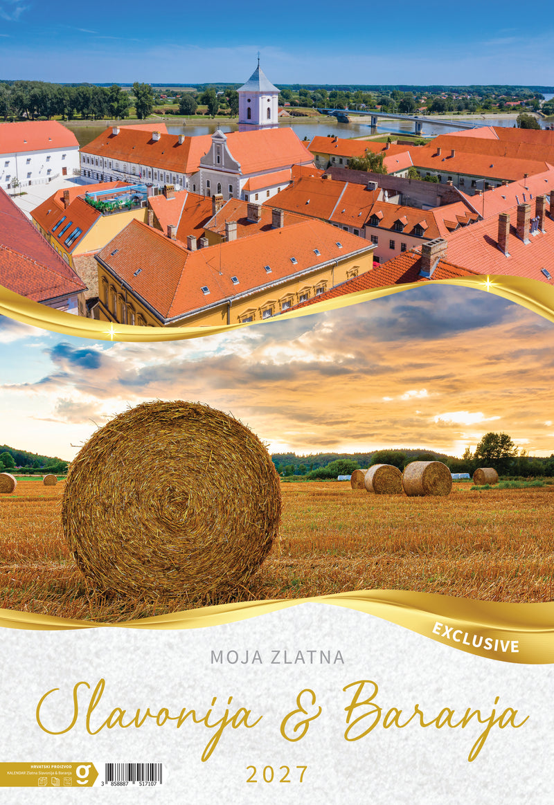Promotivni kalendar Moja zlatna Slavonija i Baranja