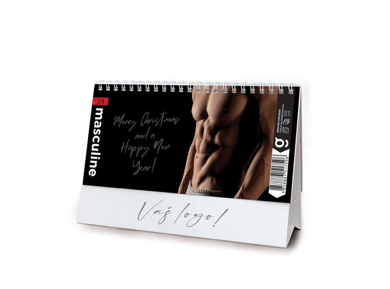 Promotivni stolni kalendar čestitka - Masculine