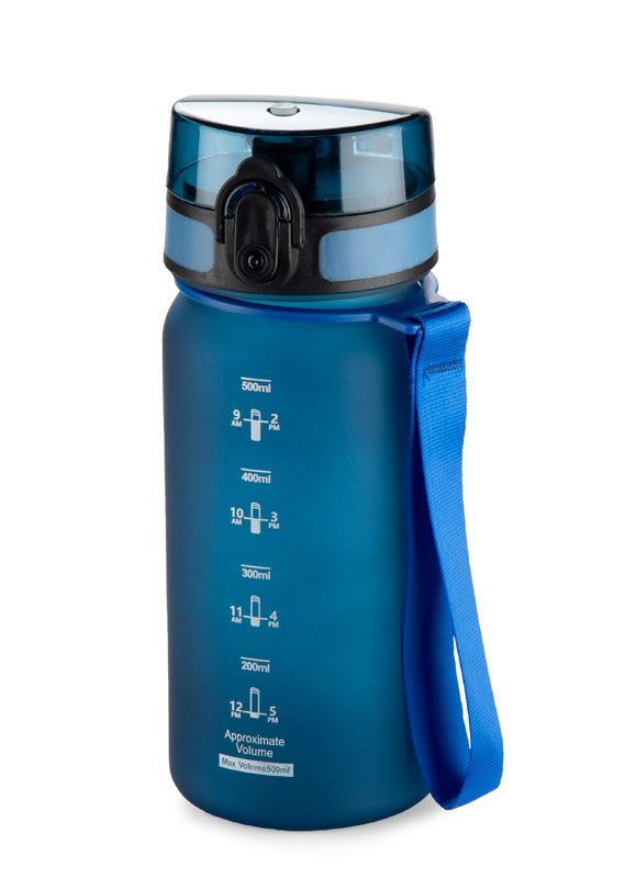 Promotivna sportska boca za vodu 500ml, plave boje | Poslovni pokloni