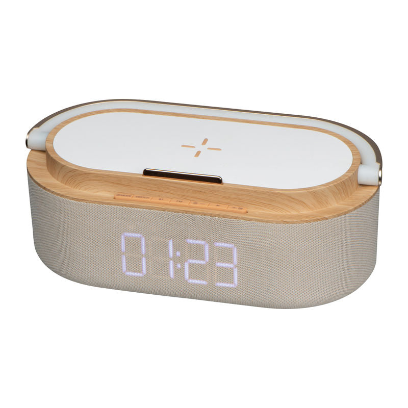 Promotivni MoLu bežični zvučnik Limassol 2,000 mAh, bež boje | Poslovni pokloni