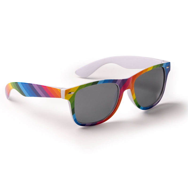 Sunčane naočale s dizajnom u duginim bojama