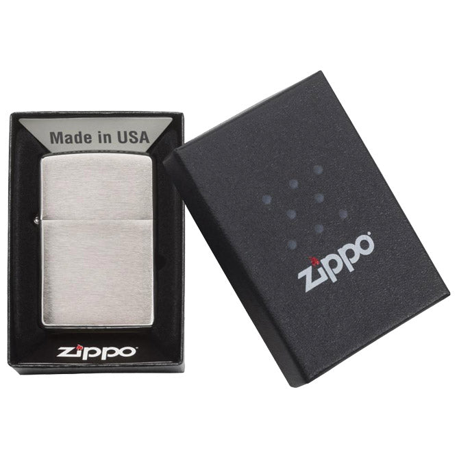Promotivni luksuzni mat mezalni benzinski upaljač Zippo Original