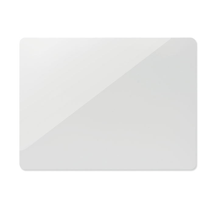 Promotivni pravokutni magnet s PVC laminacijom, 10x7,5cm, bijele boje | Poslovni pokloni