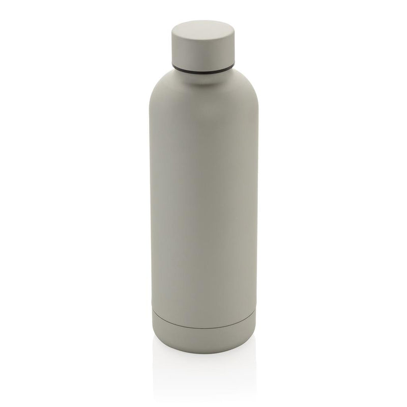 Promotivna termos boca od recikliranog nehrđajućeg čelika, srebrne boje | Promo pokloni | Reklamni pokloni