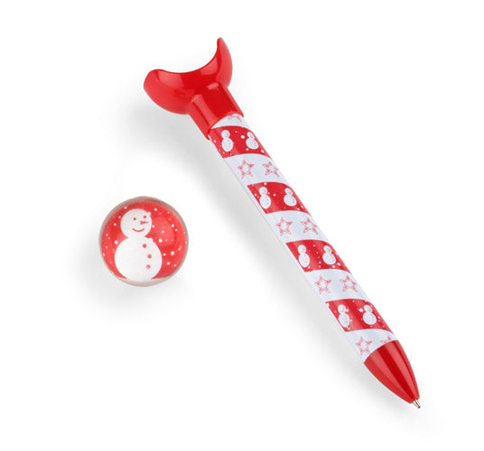 Promotivna božićna kemijska olovka za tisak loga | Poslovni pokloni