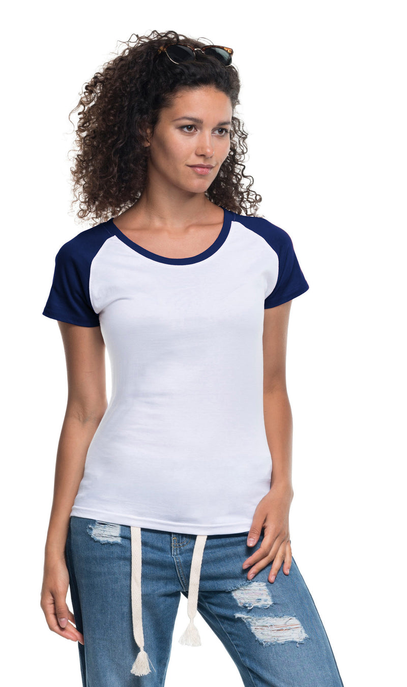 Promotivna ženska t-shirt majica Ladies' cruise, 175g/m2, navy plave boje | Poslovni pokloni