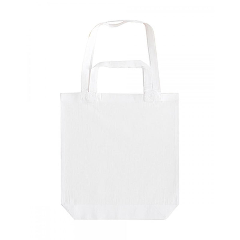Promo torba za kupovinu s dugim i kratkim ručkama, bijele boje | Poslovni pokloni