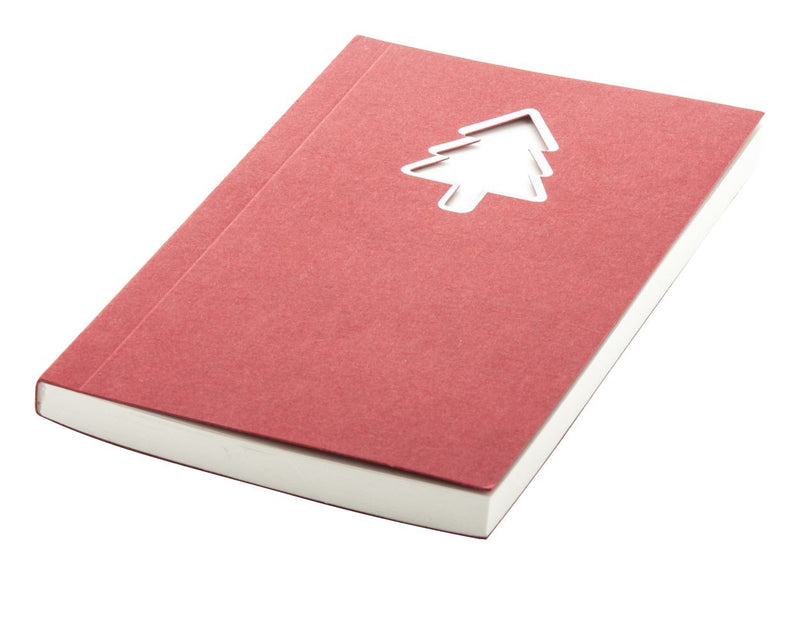 Promotivni božićni notes s motivom drvca | Poslovni pokloni