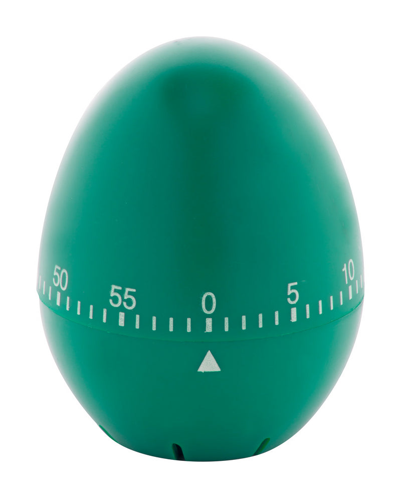 Promo kuhinjski mjerač vremena u obliku jajeta zelene boje | Poslovni pokloni