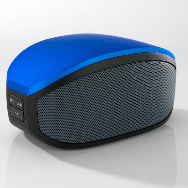 Promotivni bežični 2 x 3W zvučnik SURROUND, navy plave boje | Poslovni pokloni