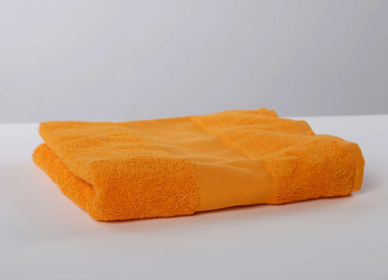 Poslovni pokloni | Promo pokloni | Promotivni ručnik pamučni, 70x140cm, narančaste boje
