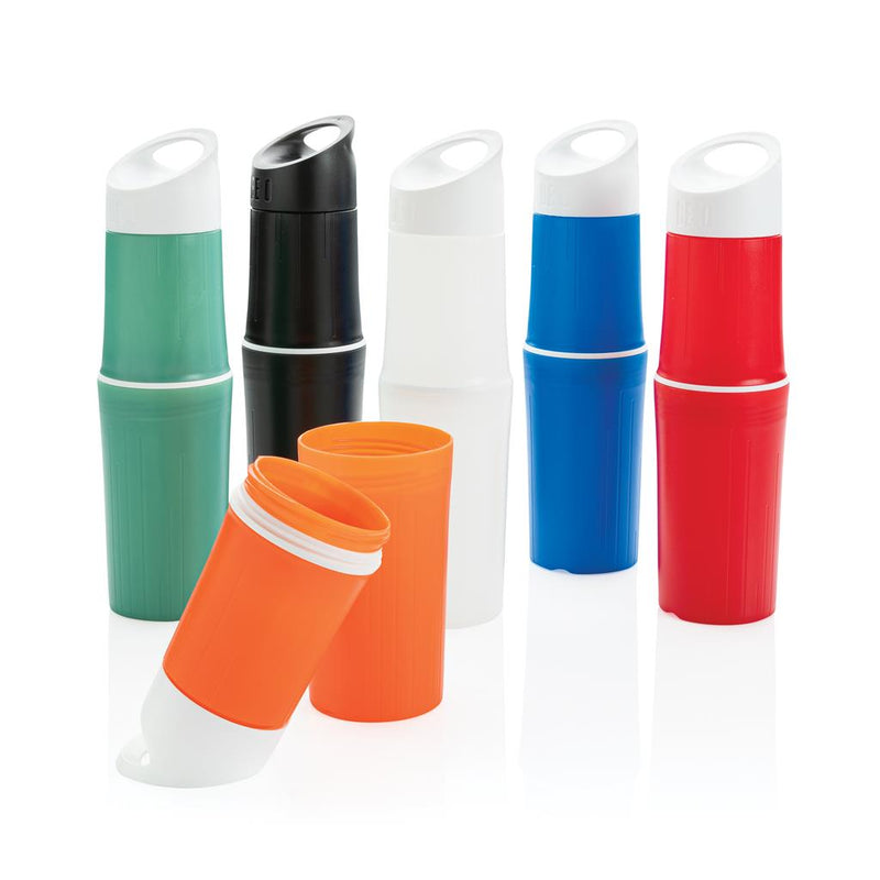 Reklamna organska boca za vodu od šećerne trske | Poslovni pokloni