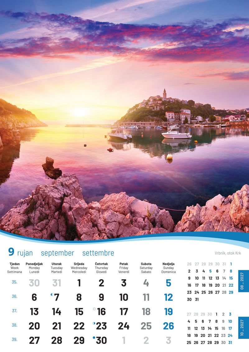 Promotivni zidni kalendar More