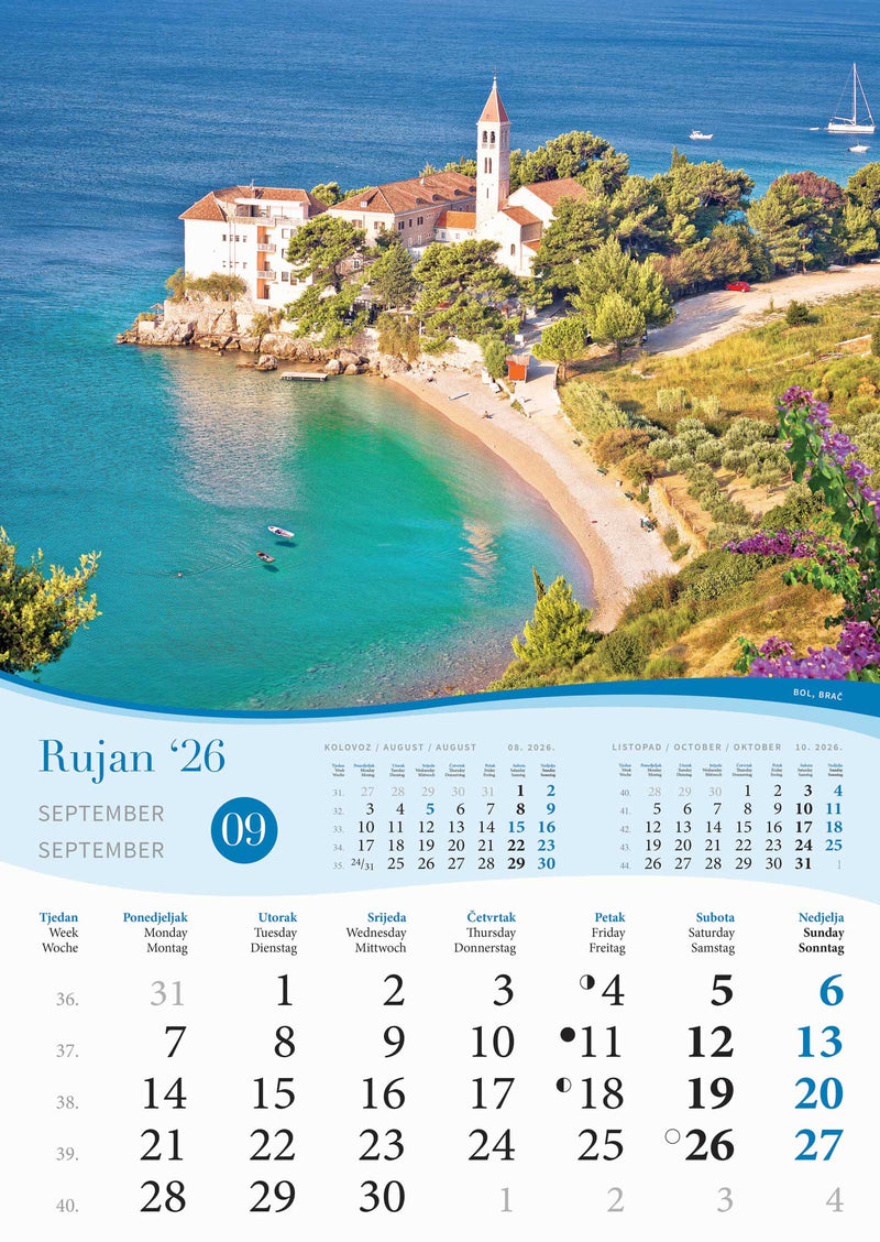 Promotivni zidni kalendar More