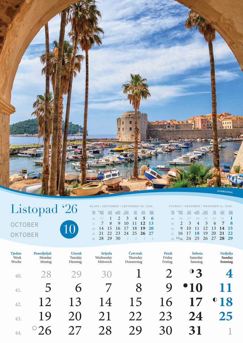 Promotivni zidni kalendar More