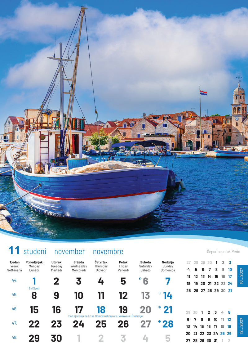 Promotivni zidni kalendar More