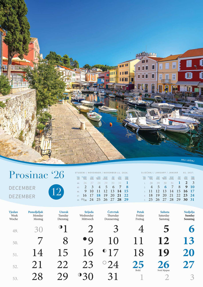Promotivni zidni kalendar More