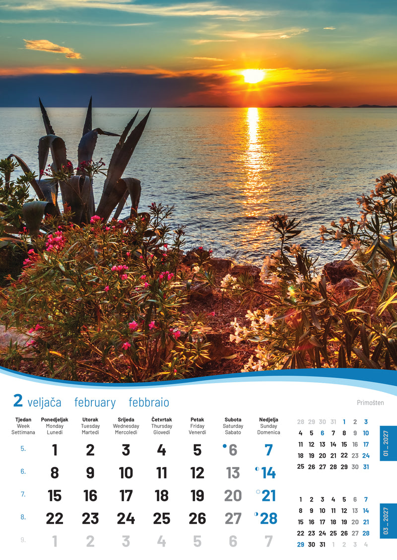 Promotivni zidni kalendar More