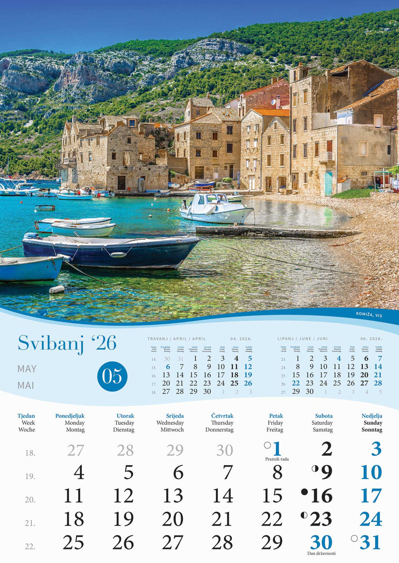 Promotivni zidni kalendar More