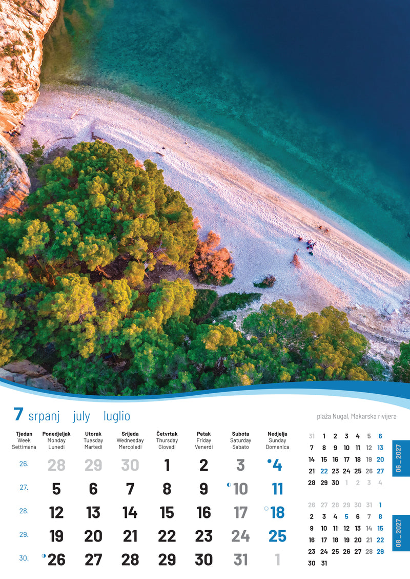 Promotivni zidni kalendar More