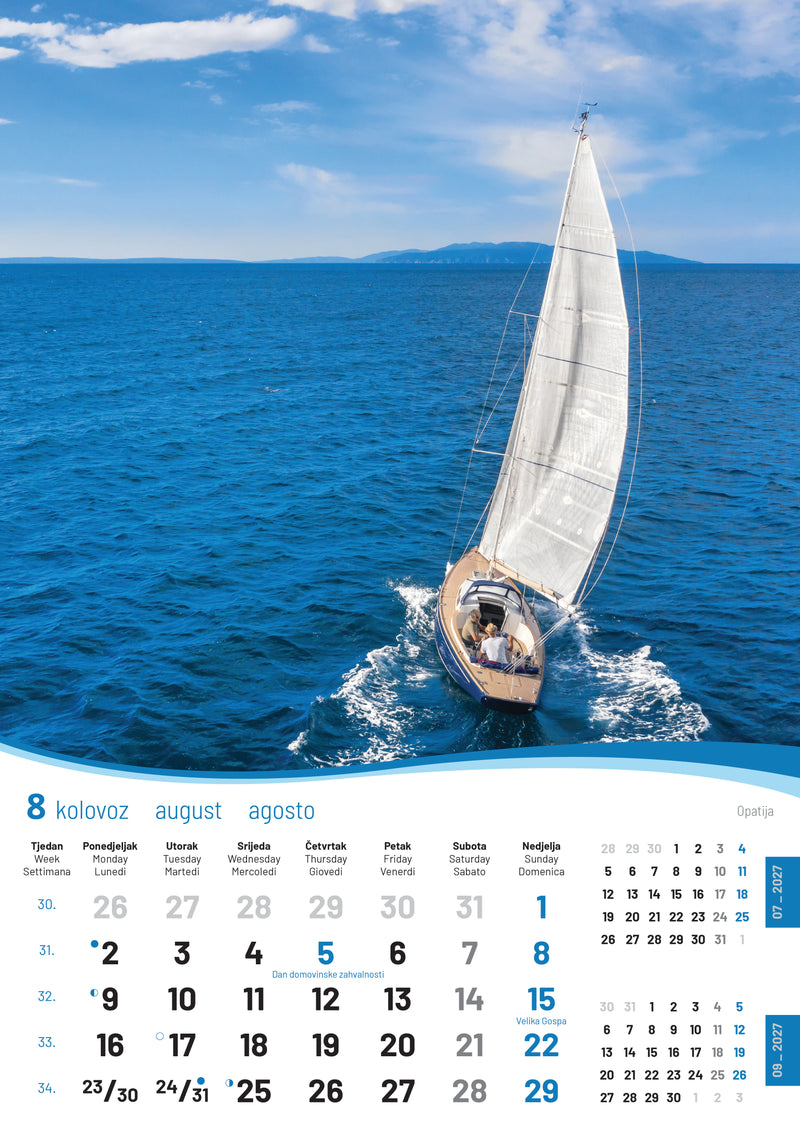 Promotivni zidni kalendar More