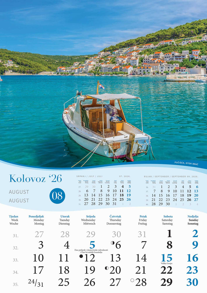Promotivni zidni kalendar More