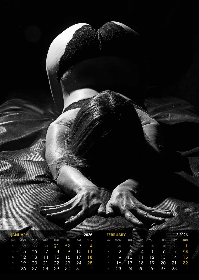 Promotivni zidni erotski kalendar Feminine