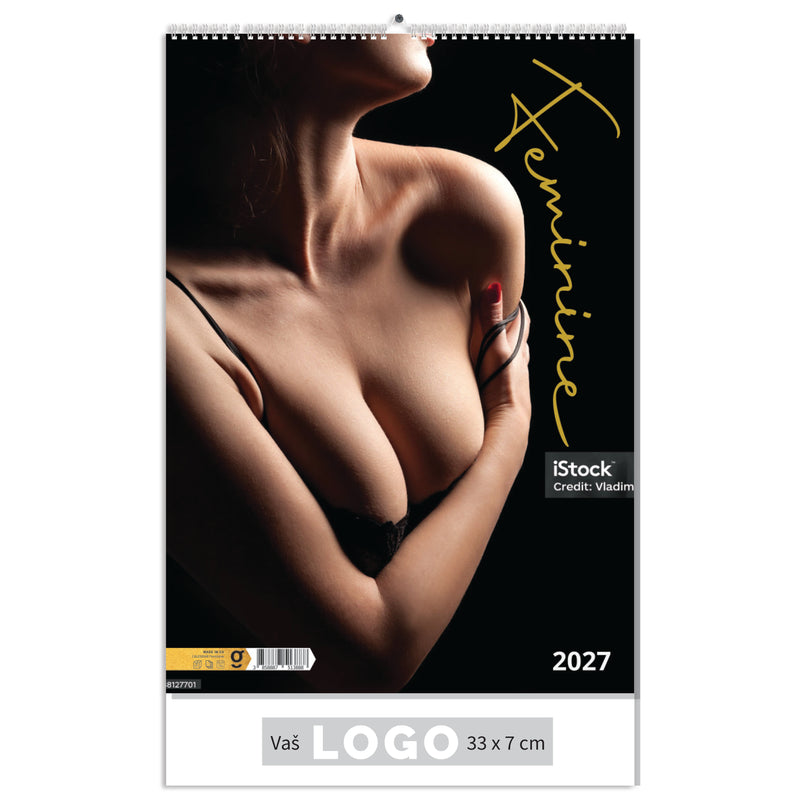 Promotivni zidni erotski kalendar Feminine