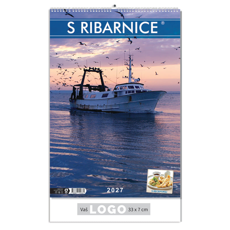 Promotivni zidni kalendar S ribarnice