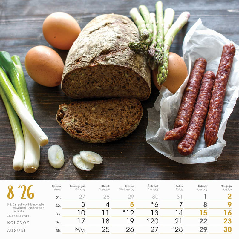 Promotivni zidni kalendar Seoska idila