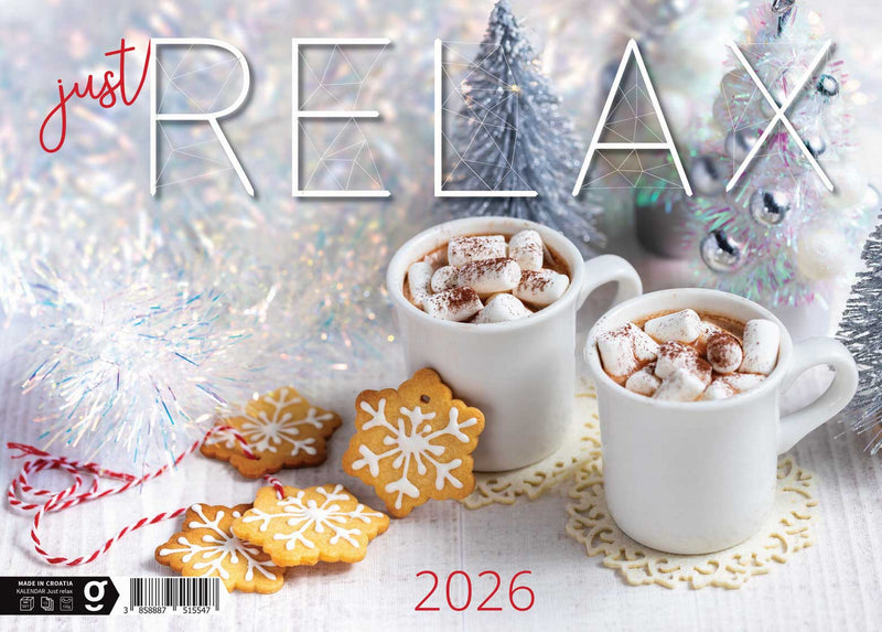 Promotivni zidni kalendar Just relax