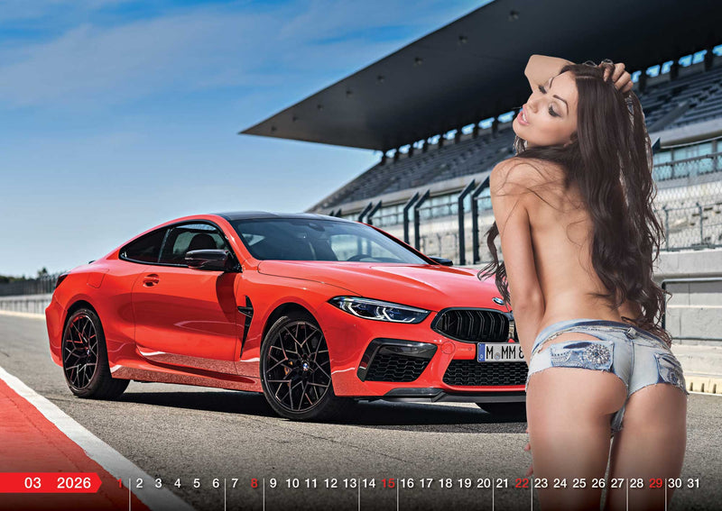 Promotivni zidni kalendar Speed Girls
