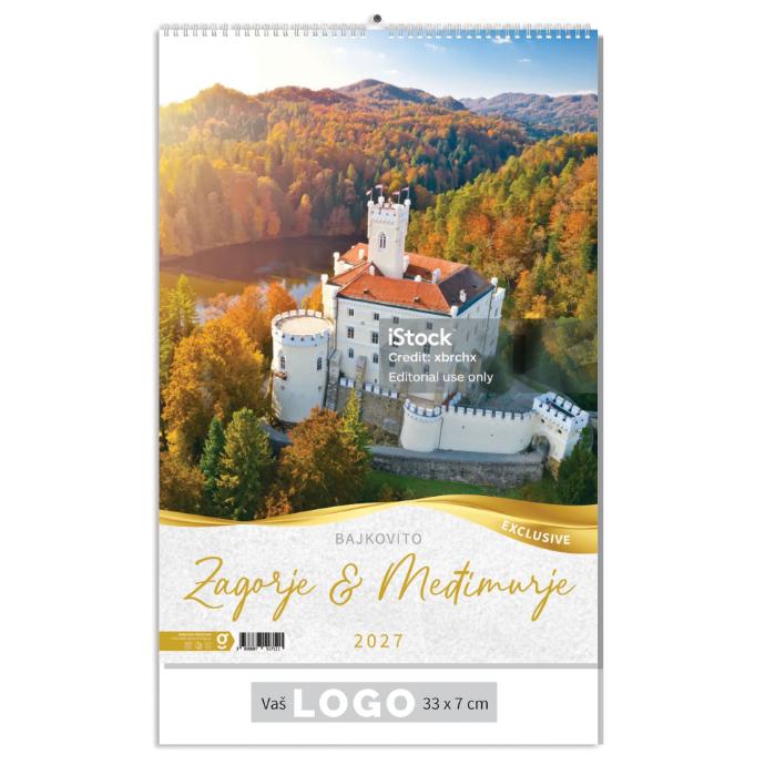 Promotivni zidni kalendar Bajkovito Zagorje i Međimurje