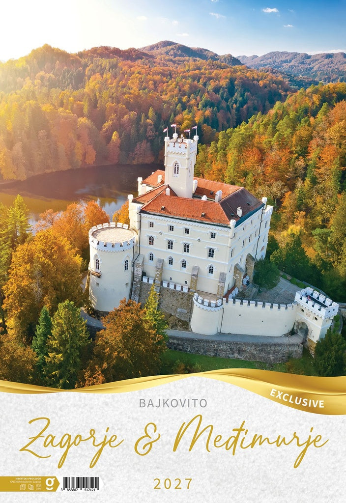 Promotivni zidni kalendar Bajkovito Zagorje i Međimurje