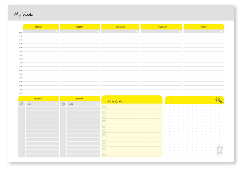 Promotivna stolna mapa velika s klapnom i engleskim jezikom, 47x34 cm