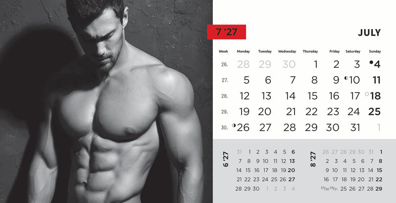 Promotivni stolni kalendar čestitka - Masculine
