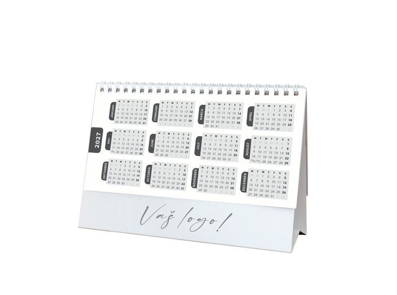 Promotivni stolni kalendar čestitka - Masculine