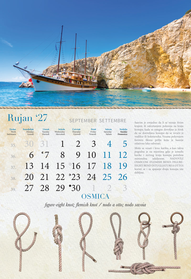 Promotivni zidni kalendar Gropovi