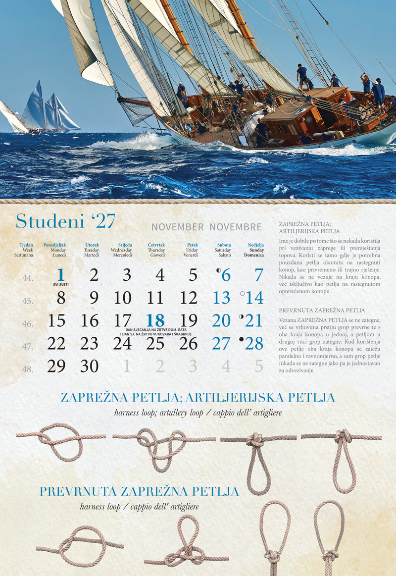 Promotivni zidni kalendar Gropovi