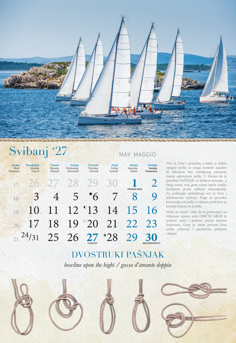 Promotivni zidni kalendar Gropovi