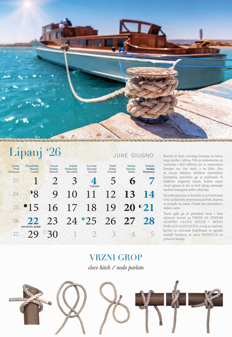 Promotivni zidni kalendar Gropovi