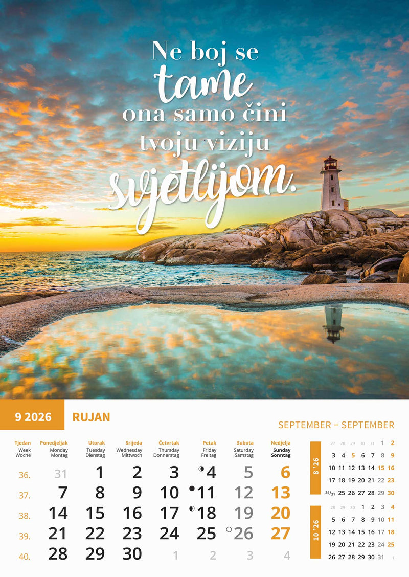 Promotivni zidni kalendar Motivacija