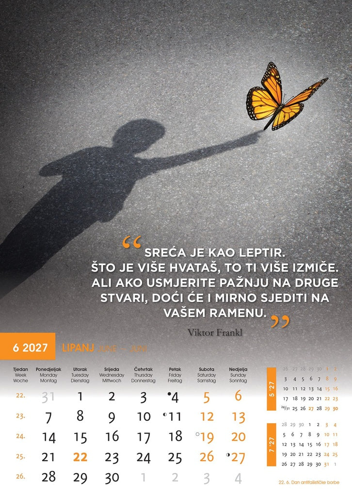Promotivni zidni kalendar Motivacija